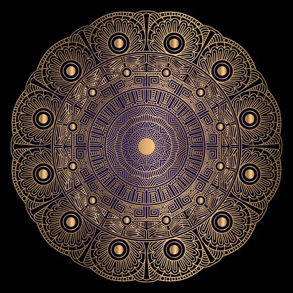 Mandala Islamic Style Luxury Arabesque Pattern Ramadan Style Decorative Mandala — Vector de stock