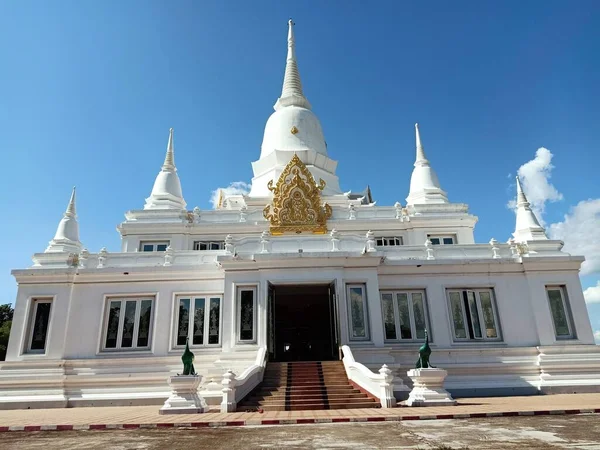 Phra Borommathat Chedi Mongkhon Wat Mai Ban Tan Temple Khok — Stock fotografie