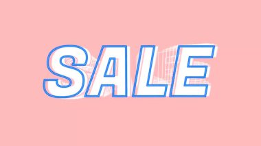 This is the animated kinetic typography of the word: Sale, with the echo motion effect. Add life and appeal to your visual creative work today!  Art Allure Animations: 