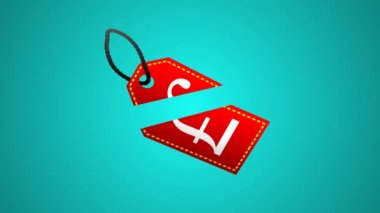 This is the animated price tag with Pound sign, being cut in two pieces. Add life and appeal to your visual creative work today!  Art Allure Animations: 