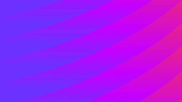 Анимированные Кривые Диагональные Геометрические Линии Движущиеся Вверх Вниз Легким Потоком — стоковое видео
