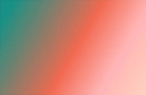 Абстрактный Градиент Зеленого Оранжевого Розового Мягкий Красочный Фон Современный Дизайн — стоковое фото