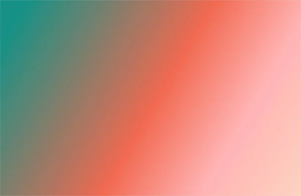 Abstract Gradient Green Orange Pink Soft Colorful Background Modern Design — Foto Stock