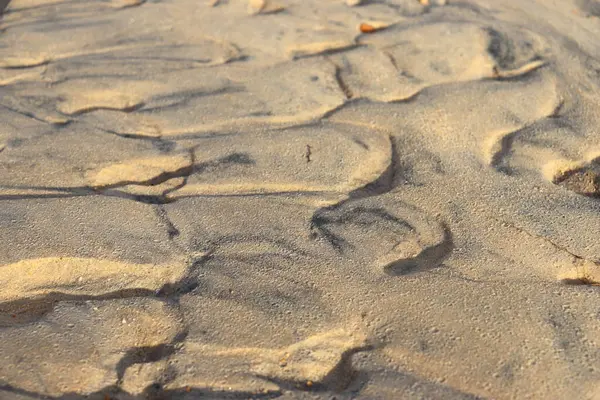 背景の砂波模様のテクスチャ — ストック写真