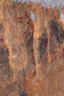 Tortul kayanın iç tabakası. Taş arkaplan.