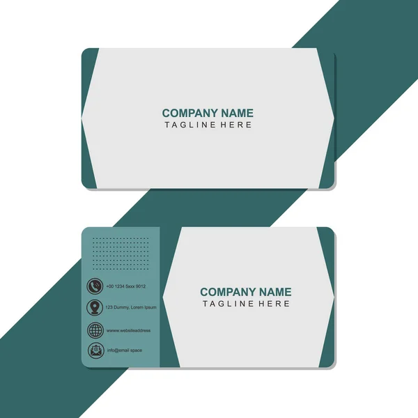 Set Business Corporate Branding Vector Illustration - Stok Vektor