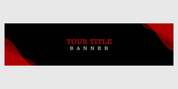 Vector Banner Linkedin Cover Facebook Stock Vector