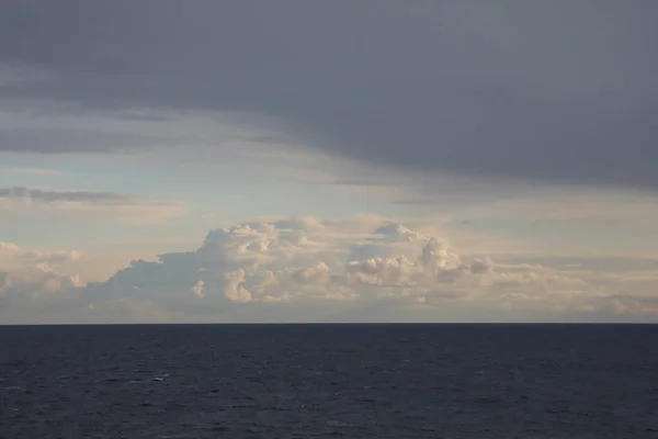 Beautiful Sky Clouds Sea — Zdjęcie stockowe