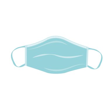 Medical respiratory mask. Protect the respiratory organs from viruses and contaminants. 