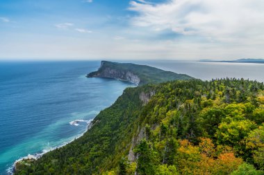 Forillon National Park view from Mont-Saint-Alban lookout (Canada, Quebec, Gaspsie)