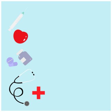 medicine instruments for background