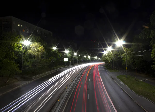 uzun pozlama gece yol