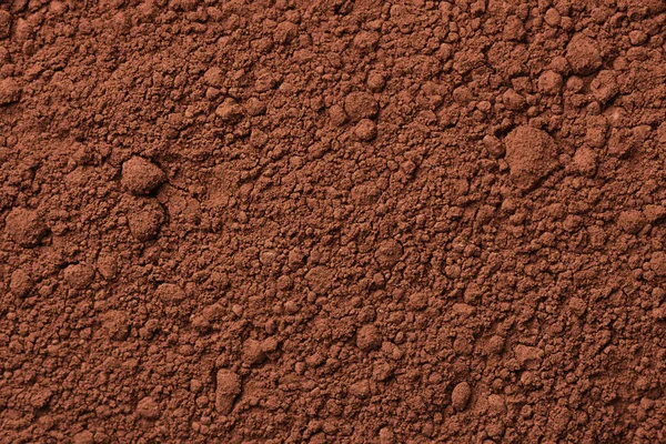 Brown Cocoa Powder Texture Cocoa Powder Background — Zdjęcie stockowe