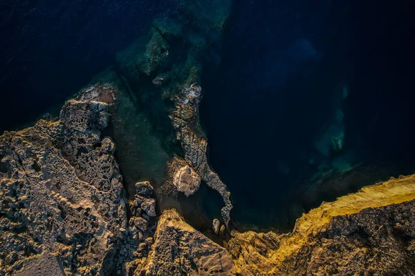 Όμορφη Θέα Της Ακτής Της Μάλτας — Φωτογραφία Αρχείου