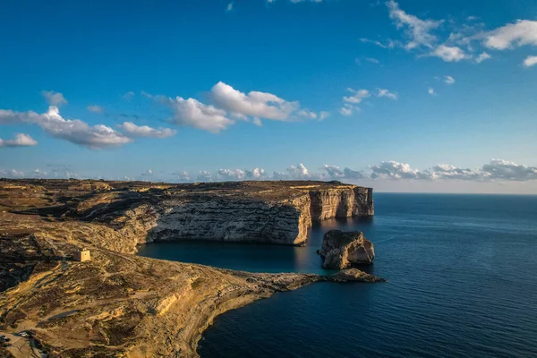 Beautiful View Coast Malta Stock Photo