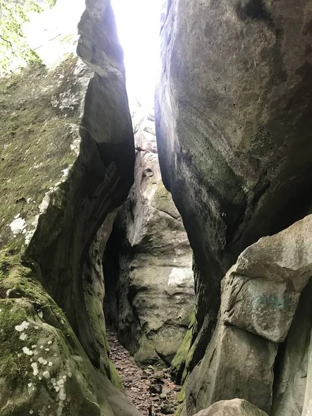 Rocky Carphaty Mountains Ukraine — 图库照片