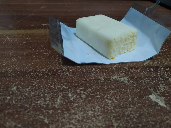 Cheese Cassava Getuk Cake Table — 스톡 사진
