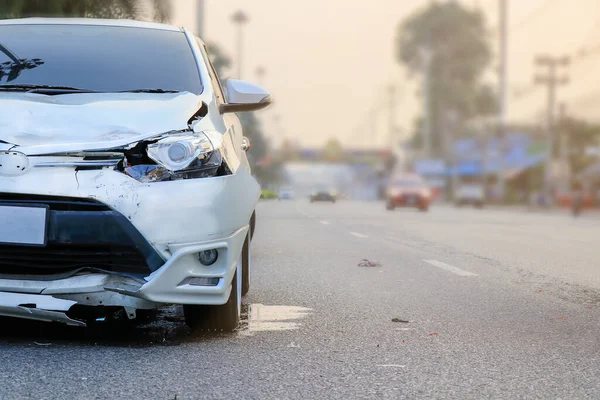 Incidente Stradale Sulla Strada — Foto Stock