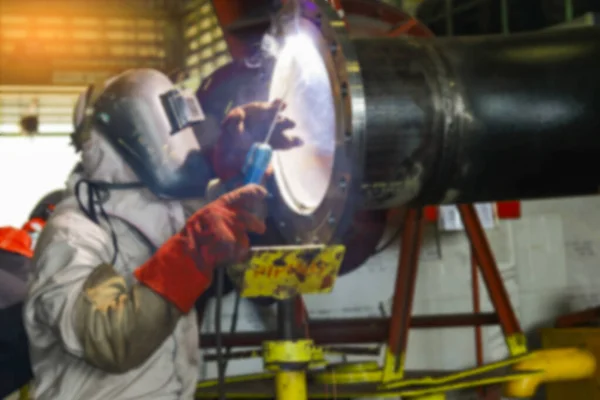 Worker Protective Mask Welding Equipment — Fotografia de Stock