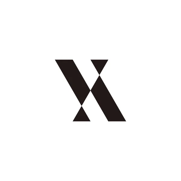 Letter Triangle Symbol Simple Logo Vector — Stockvektor