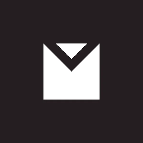 Γράμμα Και Κορδέλα Γεωμετρικό Σύμβολο Απλό Διάνυσμα Λογότυπο — Διανυσματικό Αρχείο