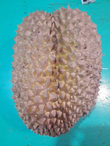 Owoce Indonezji Zwane Słodkimi Świeżymi Owocami Duriańskimi Dojrzały Durian Smaczny — Zdjęcie stockowe