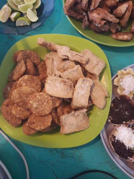 Traditioneel Indonesisch Eten Diverse Heerlijke Populaire Zoete Dessert — Stockfoto