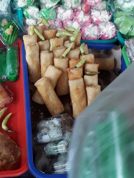 Makanan Tradisional Indonesia Berbagai Macam Makanan Manis Yang Lezat Dan — Stok Foto