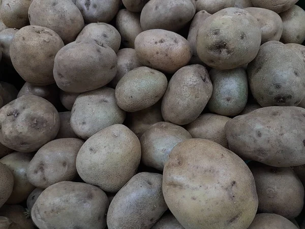 Kartoffeln Ein Foto Auf Dem Desktop Hintergrundbild Kranke Kartoffeln Leckeres — Stockfoto