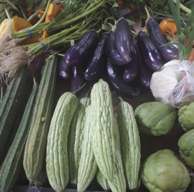 Background of fresh and healthy vegetables. farmers market. vegetable Market. Different raw vegetables background.Healthy eating