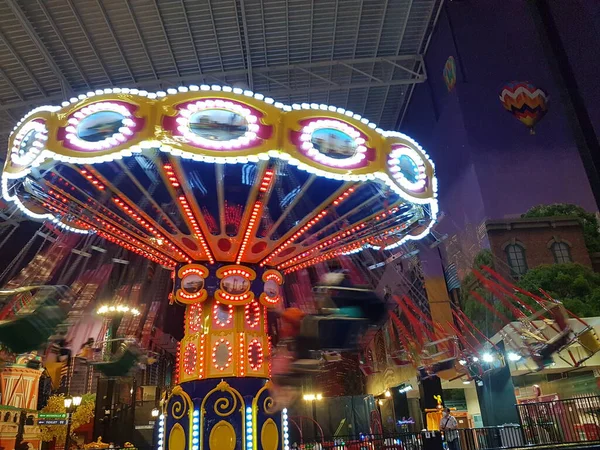 Carousel Game Traditional Night Market —  Fotos de Stock