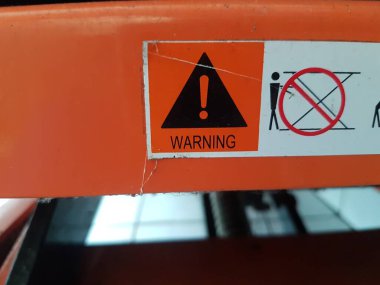 Many kinds of colored safety sign collection