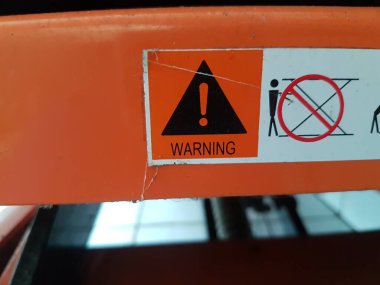 Many kinds of colored safety sign collection