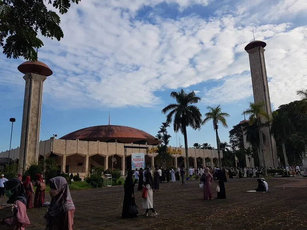 Banjarmasin Community South Kalimantan Indonesia Held Congregational Prayers Sabilal Muhtadin — 图库照片