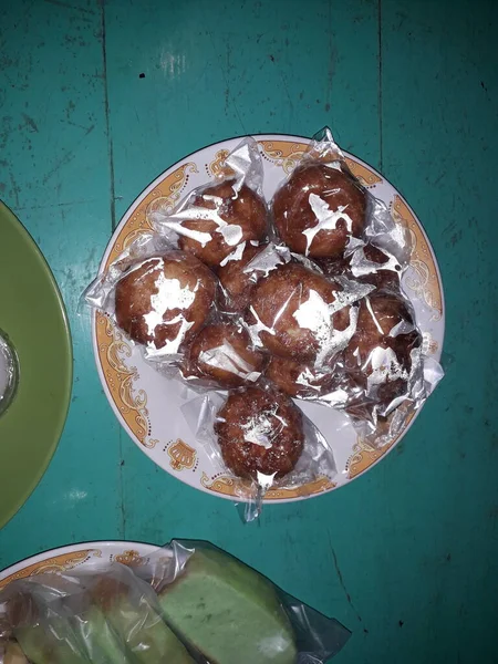 Ιαπωνικό Σνακ Dorayaki Dorayaki Είναι Ιαπωνικό Ψωμί Ιαπωνική Τηγανίτα Κόκκινη — Φωτογραφία Αρχείου