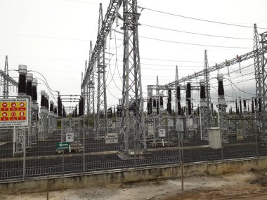 High voltage electricity substation is a part of electrical generation, transmission, and distribution system. Electric power is produced. Electric Power is the rate, per unit time, at which electrical energy is transferred by electric circuit. 