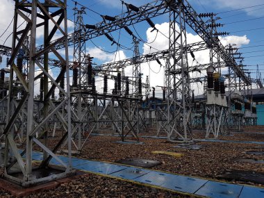 High voltage electricity substation is a part of electrical generation, transmission, and distribution system. Electric power is produced. Electric Power is the rate, per unit time, at which electrical energy is transferred by electric circuit. 