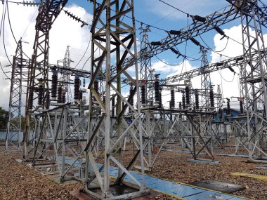 High voltage electricity substation is a part of electrical generation, transmission, and distribution system. Electric power is produced. Electric Power is the rate, per unit time, at which electrical energy is transferred by electric circuit. 