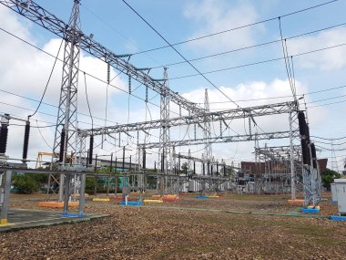High voltage electricity substation is a part of electrical generation, transmission, and distribution system. Electric power is produced. Electric Power is the rate, per unit time, at which electrical energy is transferred by electric circuit. 