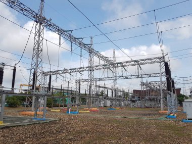 High voltage electricity substation is a part of electrical generation, transmission, and distribution system. Electric power is produced. Electric Power is the rate, per unit time, at which electrical energy is transferred by electric circuit. 