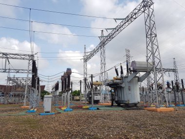 High voltage electricity substation is a part of electrical generation, transmission, and distribution system. Electric power is produced. Electric Power is the rate, per unit time, at which electrical energy is transferred by electric circuit. 