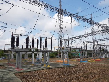 High voltage electricity substation is a part of electrical generation, transmission, and distribution system. Electric power is produced. Electric Power is the rate, per unit time, at which electrical energy is transferred by electric circuit. 