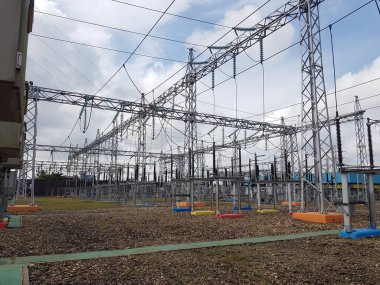 High voltage electricity substation is a part of electrical generation, transmission, and distribution system. Electric power is produced. Electric Power is the rate, per unit time, at which electrical energy is transferred by electric circuit. 