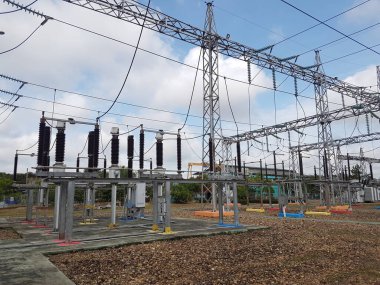 High voltage electricity substation is a part of electrical generation, transmission, and distribution system. Electric power is produced. Electric Power is the rate, per unit time, at which electrical energy is transferred by electric circuit. 