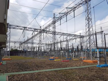 High voltage electricity substation is a part of electrical generation, transmission, and distribution system. Electric power is produced. Electric Power is the rate, per unit time, at which electrical energy is transferred by electric circuit. 
