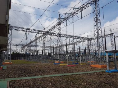 High voltage electricity substation is a part of electrical generation, transmission, and distribution system. Electric power is produced. Electric Power is the rate, per unit time, at which electrical energy is transferred by electric circuit. 