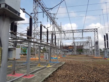 High voltage electricity substation is a part of electrical generation, transmission, and distribution system. Electric power is produced. Electric Power is the rate, per unit time, at which electrical energy is transferred by electric circuit. 