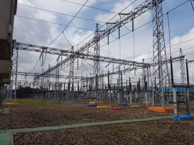 High voltage electricity substation is a part of electrical generation, transmission, and distribution system. Electric power is produced. Electric Power is the rate, per unit time, at which electrical energy is transferred by electric circuit. 