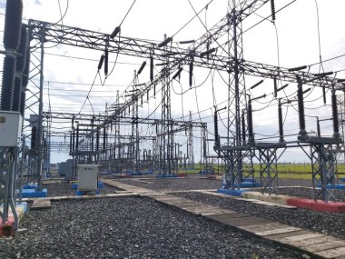 High voltage electricity substation is a part of electrical generation, transmission, and distribution system. Electric power is produced. Electric Power is the rate, per unit time, at which electrical energy is transferred by electric circuit. 