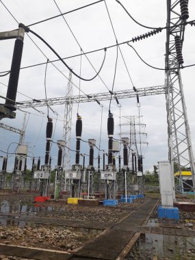 High voltage electricity substation is a part of electrical generation, transmission, and distribution system. Electric power is produced. Electric Power is the rate, per unit time, at which electrical energy is transferred by electric circuit. 